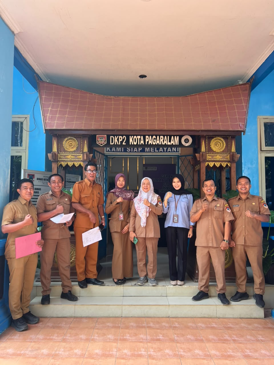 DKPP Kota Pagar Alam Lakukan Verifikasi Calon Penerima dan Calon Lokasi Bantuan Terpal Lantai Jemur di Kecamatan Dempo Tengah