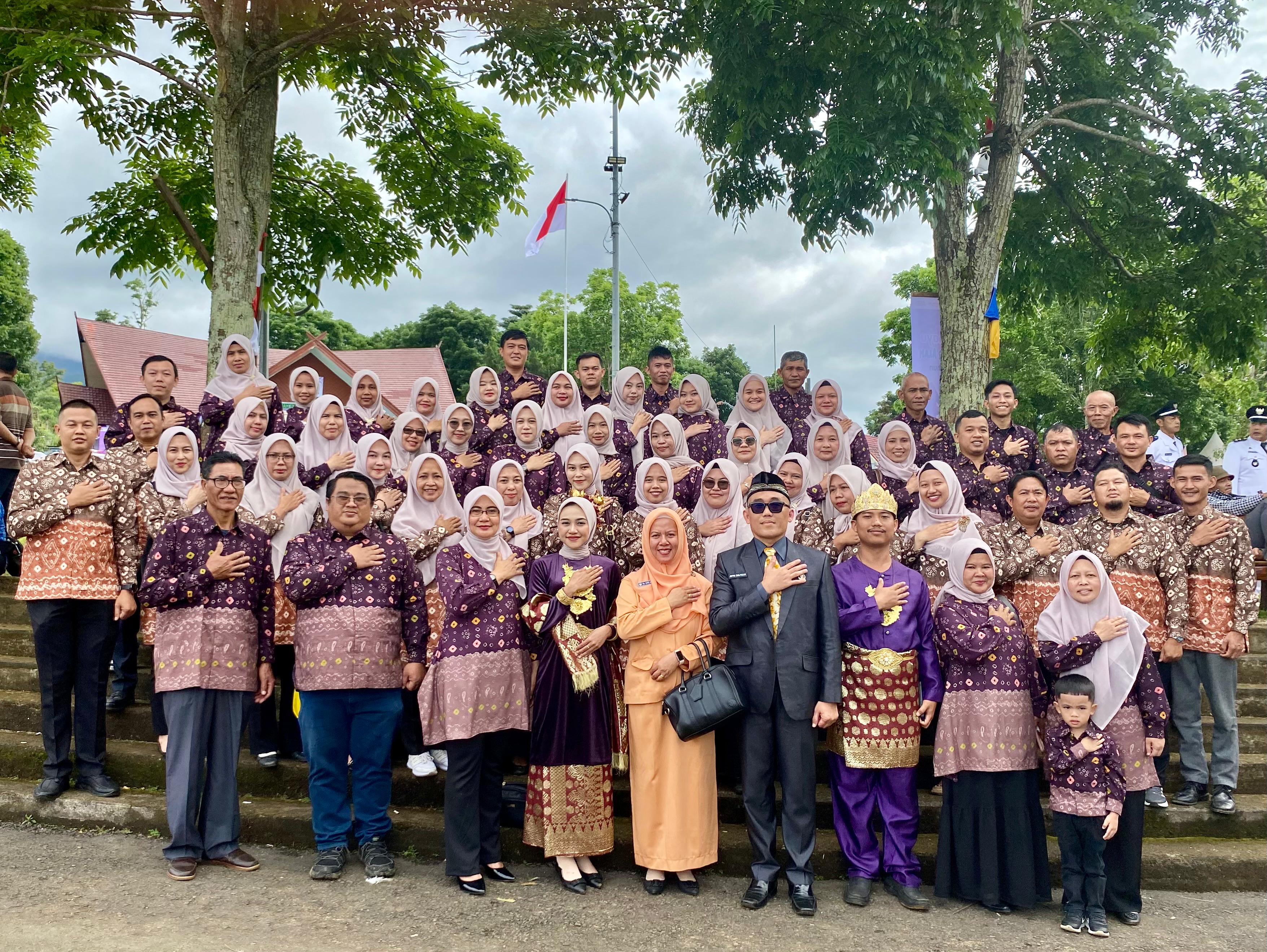 Gemericik Air Pancuran Bambu Meriahkan Stand Besemah Expo DKP2