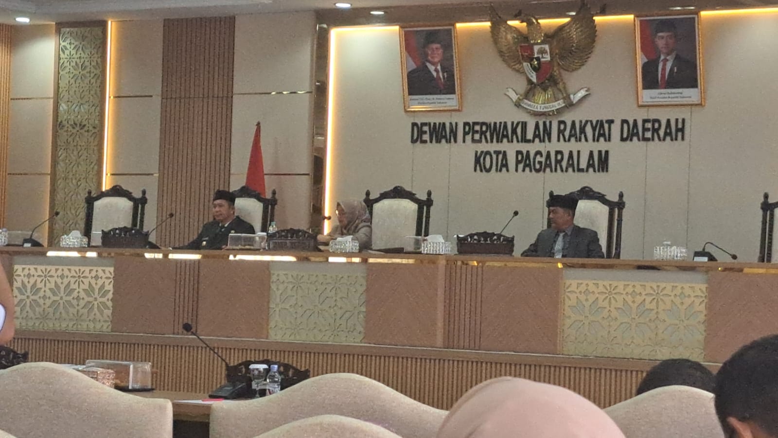 Rapat Paripurna II Sidang ke - V DPRD Kota Pagar Alam.