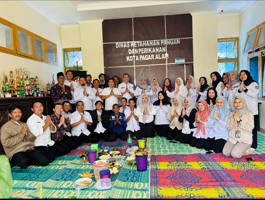 Perkuat Silaturahmi dan Semangat Kerja, DKPP Kota Pagar Alam Gelar Halal Bihalal