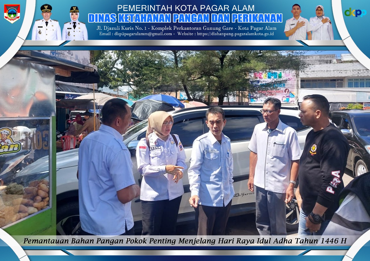 Jelang Idul Adha 1446 H, DKP2 Dampingi Polri Monitoring Stok, Pasokan Dan Harga Pangan Pokok