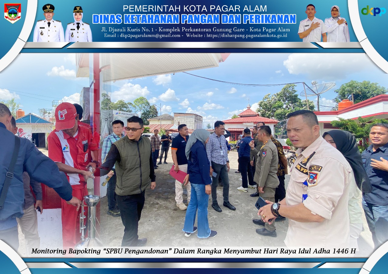 DKP2 Dampingi Polri  Monitoring Stok dan Ketersediaan BBM di SPBU