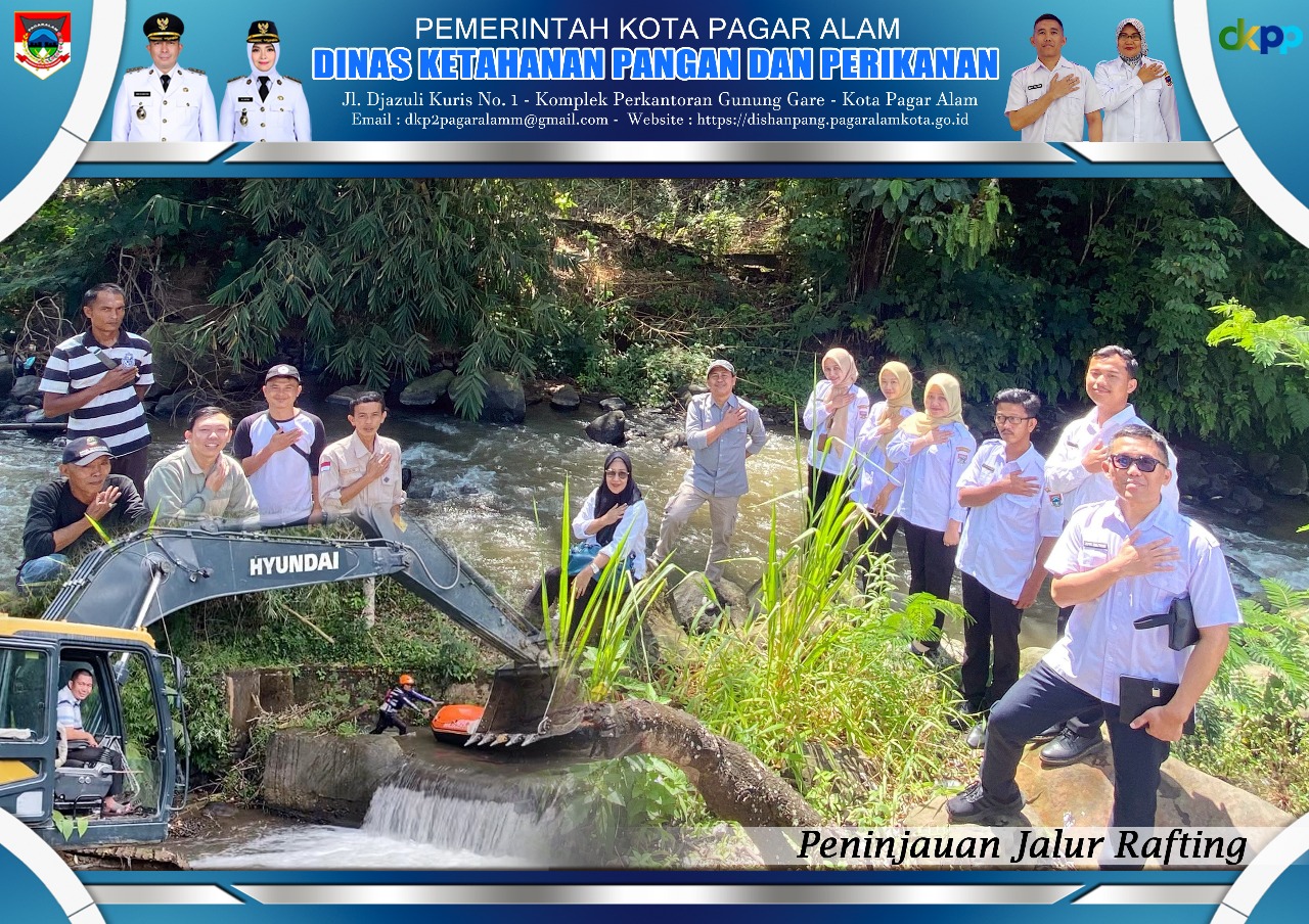Ajang Promosi Wisata Kota Pagar Alam, DKP2 Tinjau Lokasi Rafting Arum Jeram