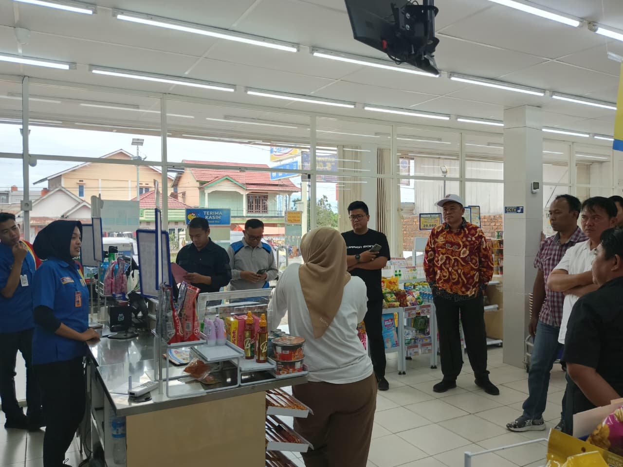DKP2 Bersama Satuan Tugas (SATGAS) Pengendalian Harga Beras Kota Pagar Alam Pantau Harga Beras
