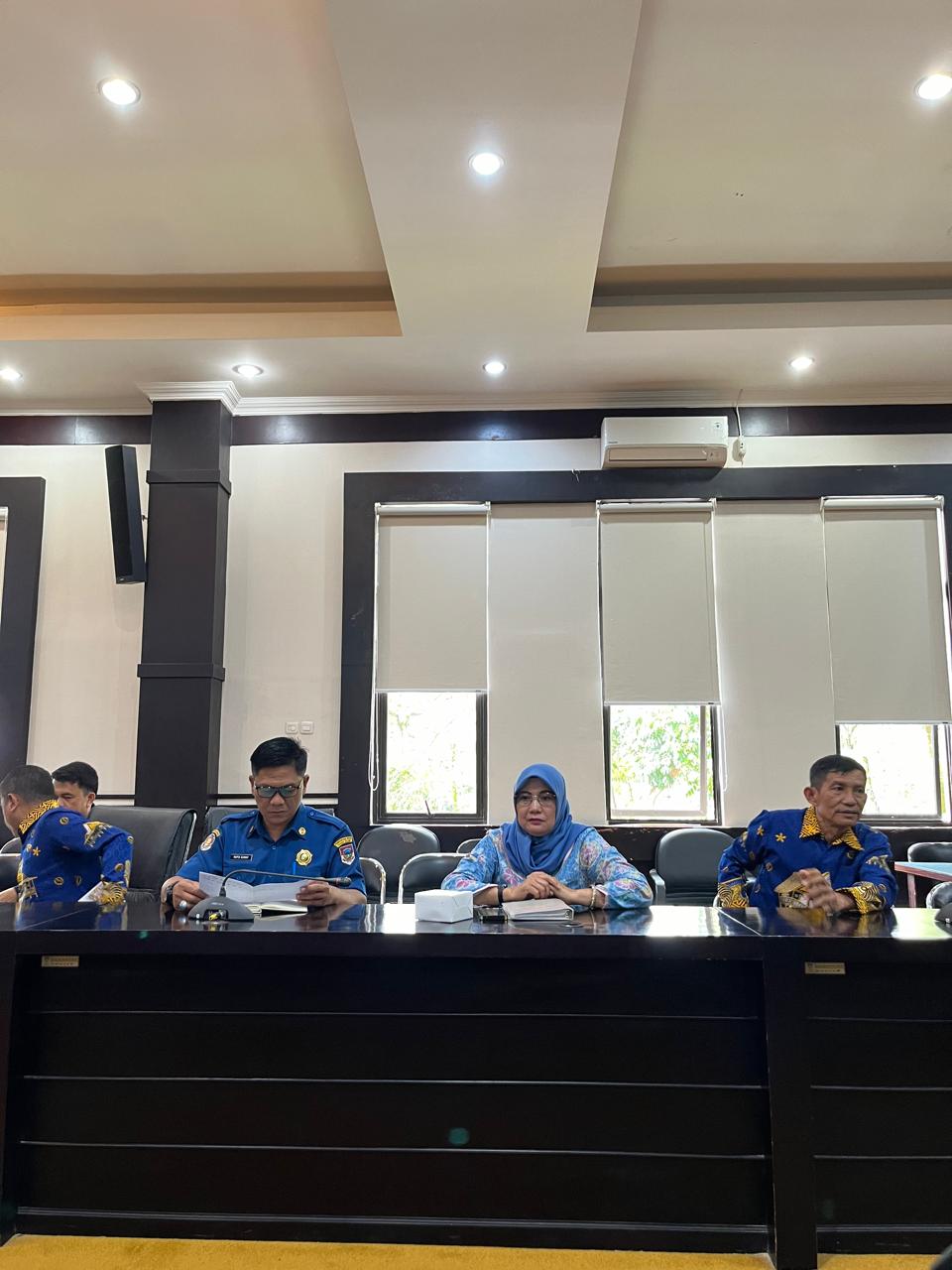 RAPAT PERSIAPAN KUNJUNGAN PANGDAM II SRIWIJAYA