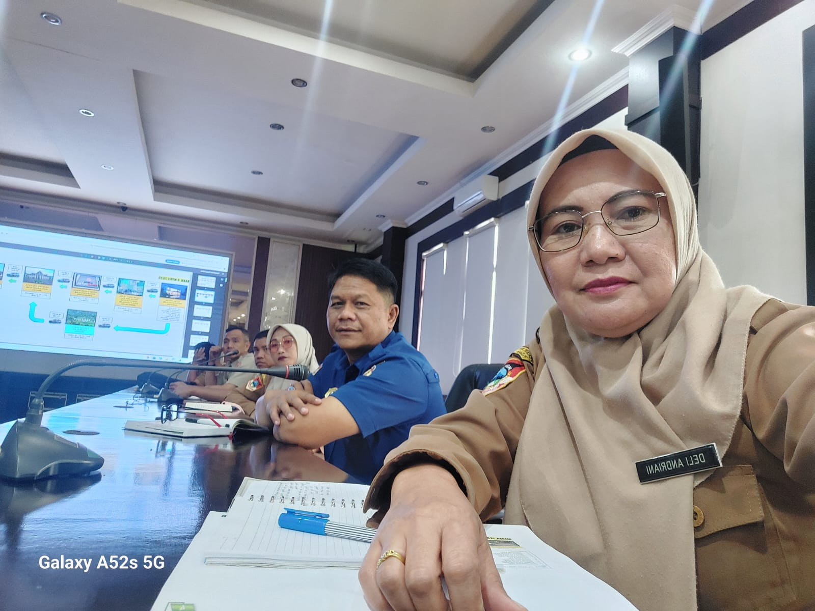 RAPAT PERSIAPAN KUNJUNGAN KERJA PANGDAM II/SRIWIJAYA