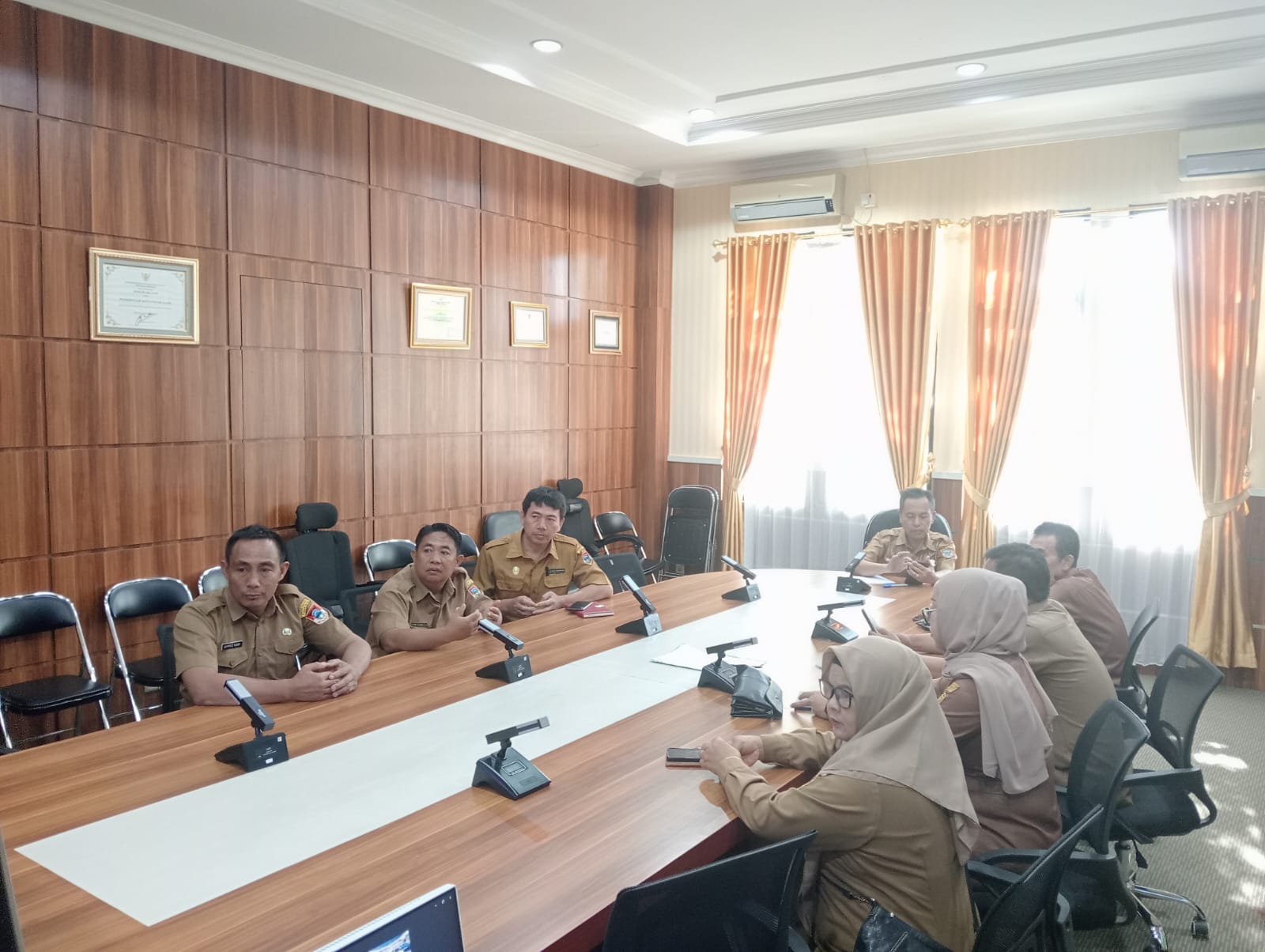 DKPP Kota Pagar Alam Ikuti Zoom Meeting Kemendagri Bahas Pengendalian Inflasi, Dukungan Program 3 Juta Rumah, dan Sosialisasi Sertifikasi Halal