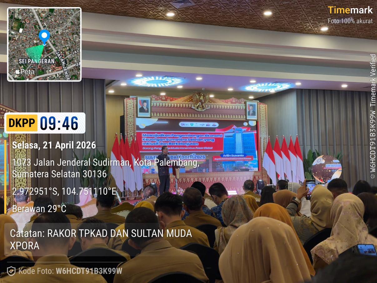 Dorong Akses Keuangan Daerah, Pengembangan Sektor Usaha dan Ekspor, DKPP Ikuti RAKOR TPKAD & SULTAN MUDA XPORA SUMMIT 2026