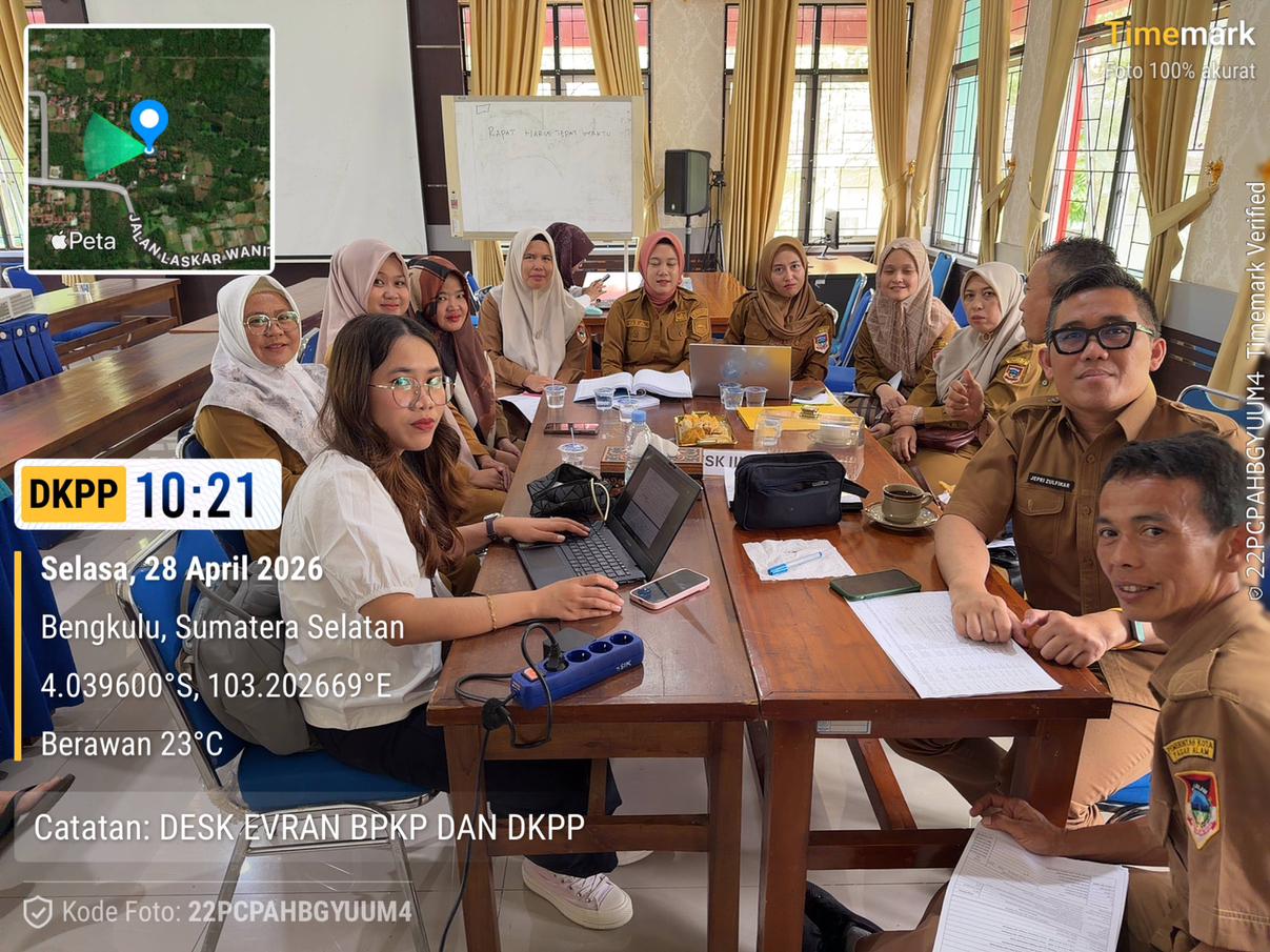 Entry meeting desk evran BPKP dan DKPP