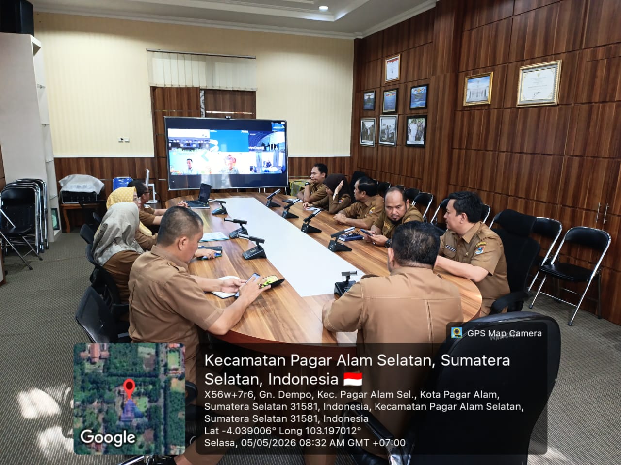 Pemkot Pagar Alam Ikuti Rakor Pengendalian Inflasi 2026, Dirangkai Sosialisasi Sensus Ekonomi dan Jaminan Produk Halal