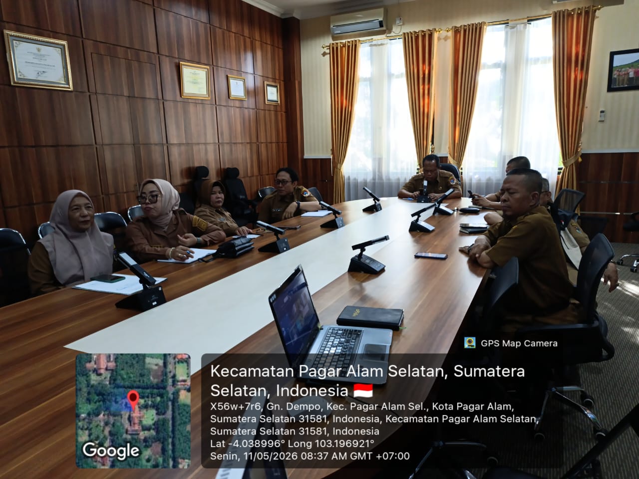 DKPP Pagar Alam Hadiri Rapat Pengendalian Inflasi di Besemah III Kota Pagar Alam