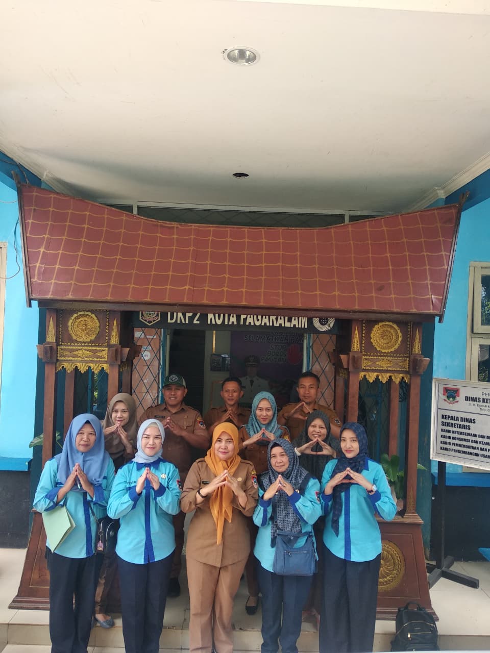 KUNJUNGAN KERJA  DINAS PERPUSTAKAAN DAN KEARSIPAN KOTA PAGAR ALAM