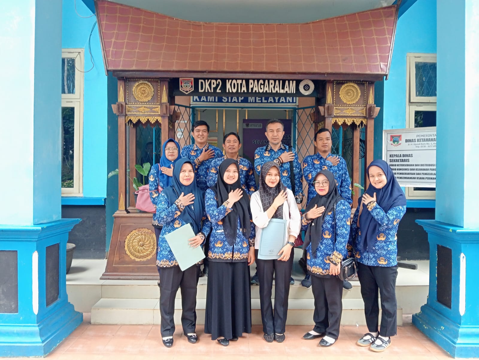 Dinas Ketahanan Pangan dan Perikanan Kota Pagar Alam Monitoring Keamanan Pangan Segar di SPPG Rebah Tinggi