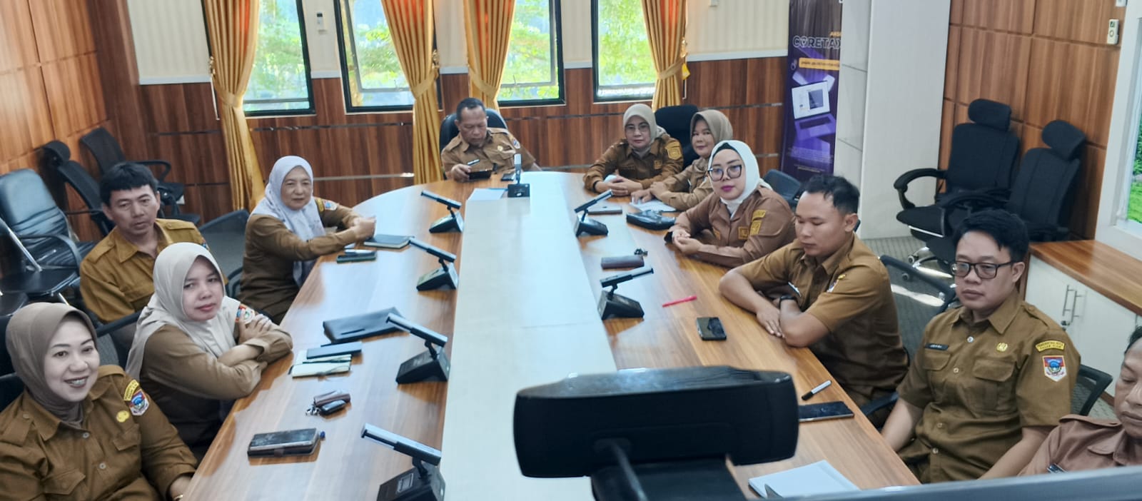 VIDCON RAPAT KOORDINASI PENGENDALIAN INFLASI TAHUN 2026 DAN