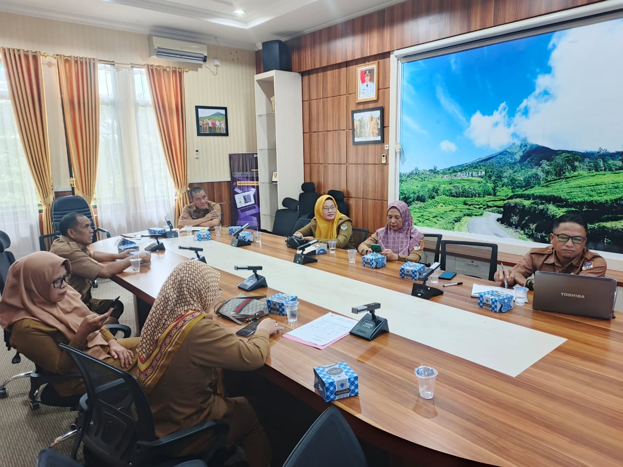 DKPP Kota Pagar Alam Hadiri Rakor Pengendalian Inflasi Tahun 2026 Secara Virtual
