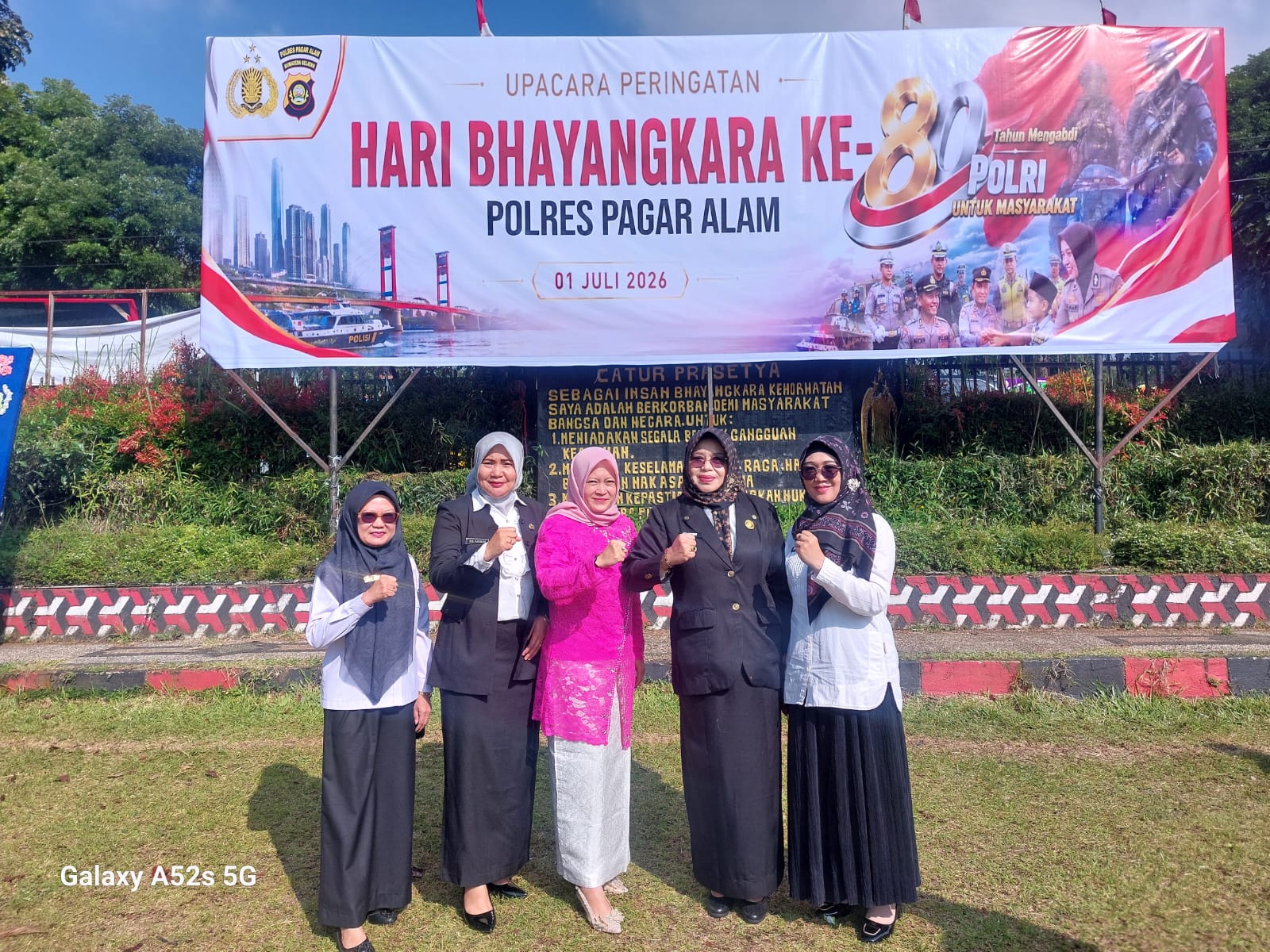 PERINGATAN HARI BHAYANGKARA KE-80 POLRES PAGAR ALAM