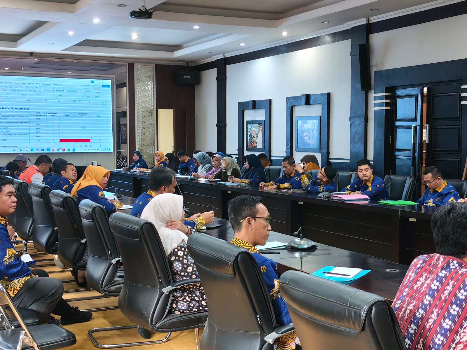 Monitoring dan Evaluasi Final Pemenuhan Data MCSP KPK RI Tahun 2026
