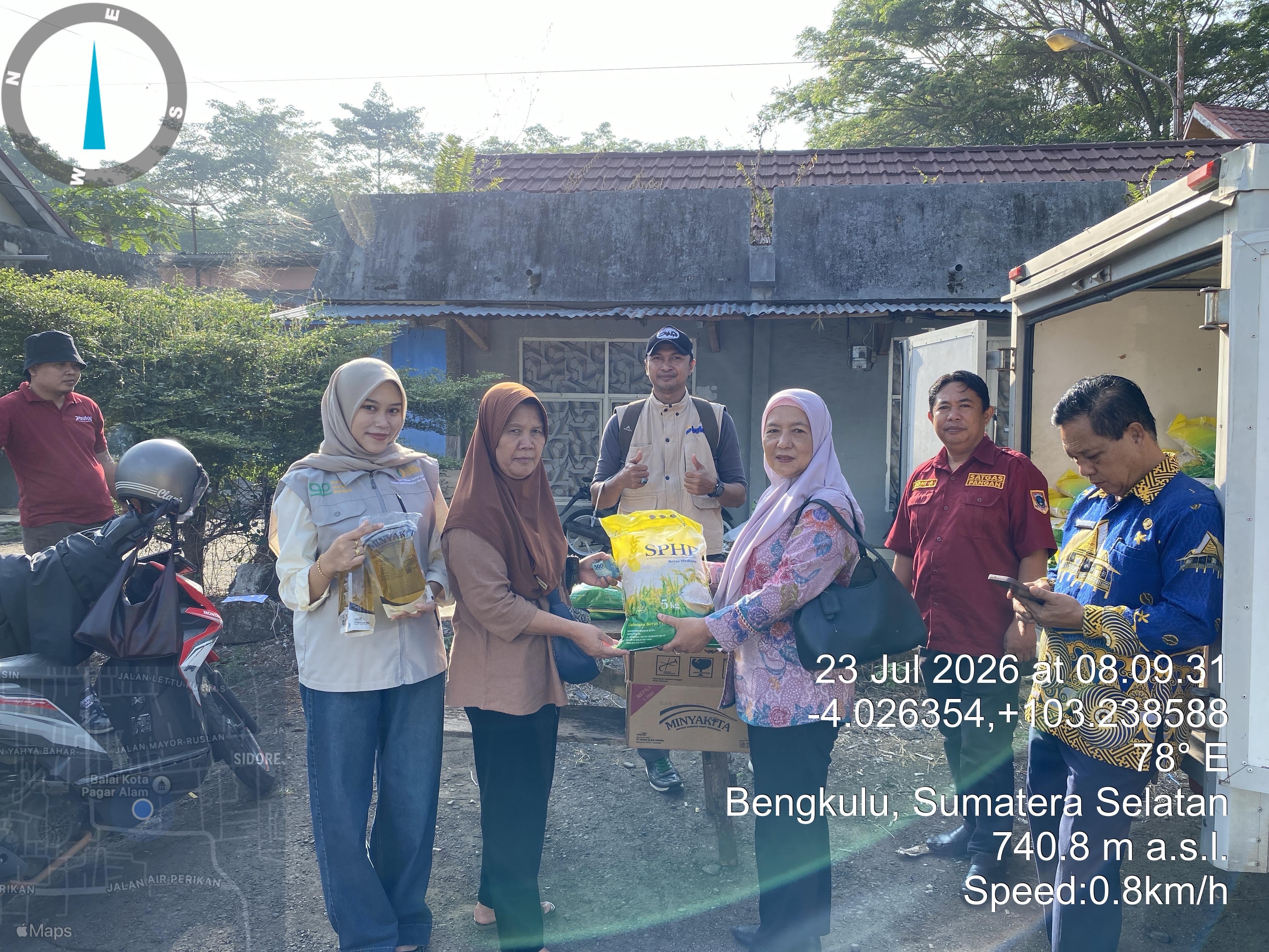 DKPP Kota Pagar Alam Gelar Gerakan Pangan Murah Juli 2026 di Pasar Terminal Nendagung