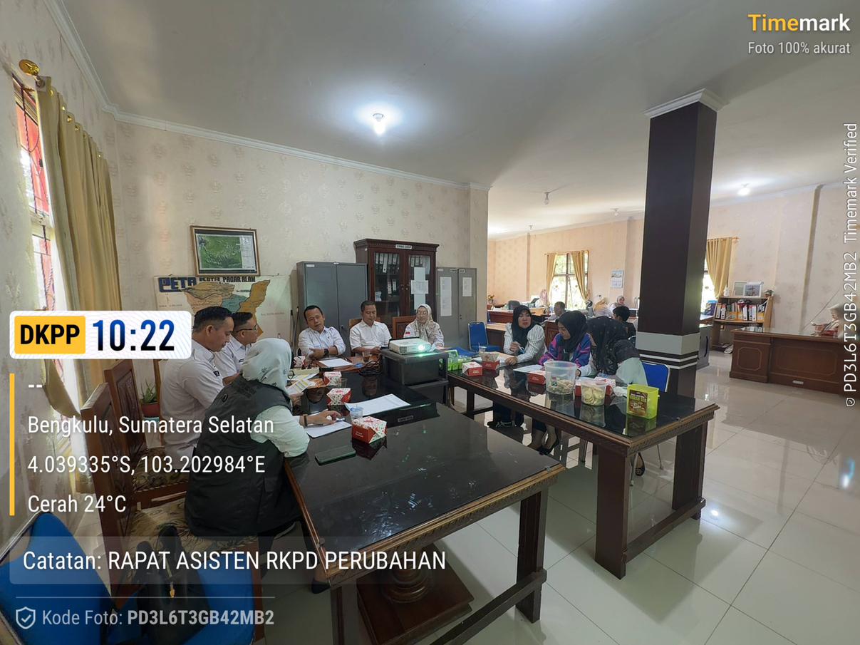 RAPAT PEMBAHASAN PRIORITAS PERUBAHAN RKPD (RKPD-P) TAHUN 2026