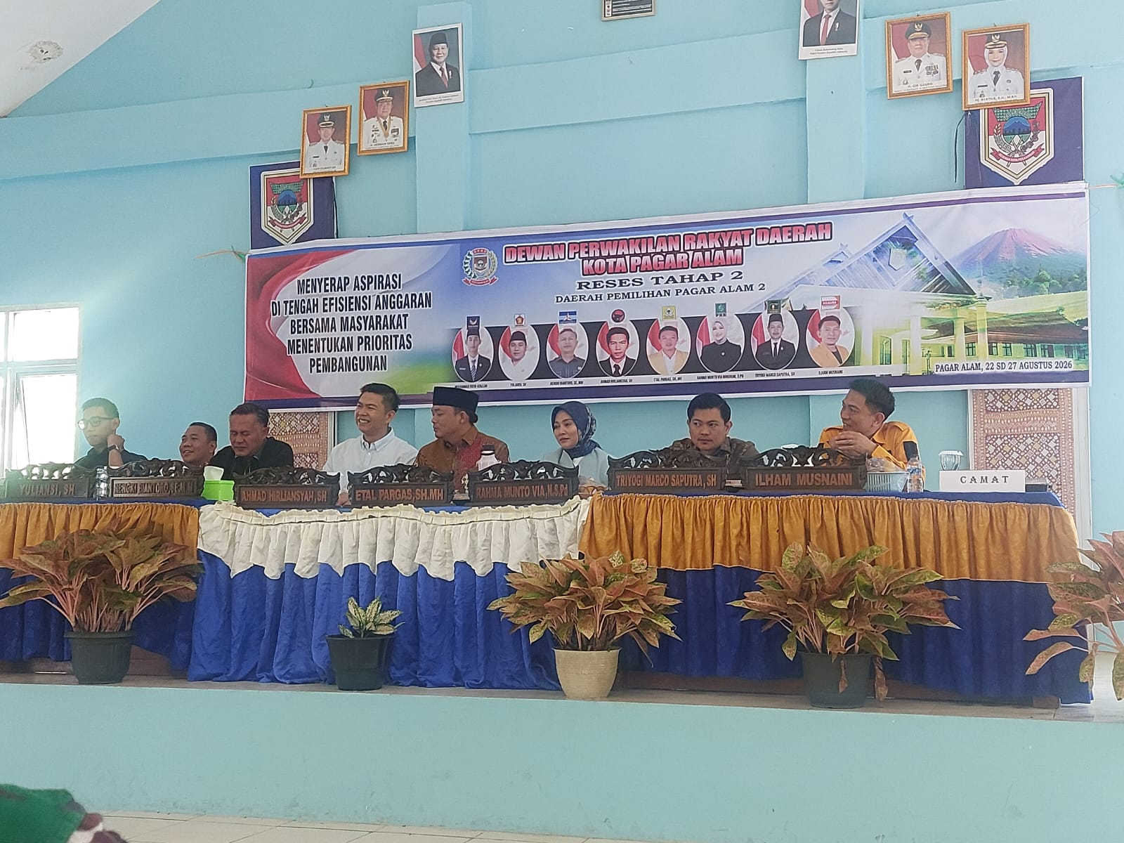 RESES TAHAP 2 DPRD KOTA PAGAR ALAM TAHUN 2026