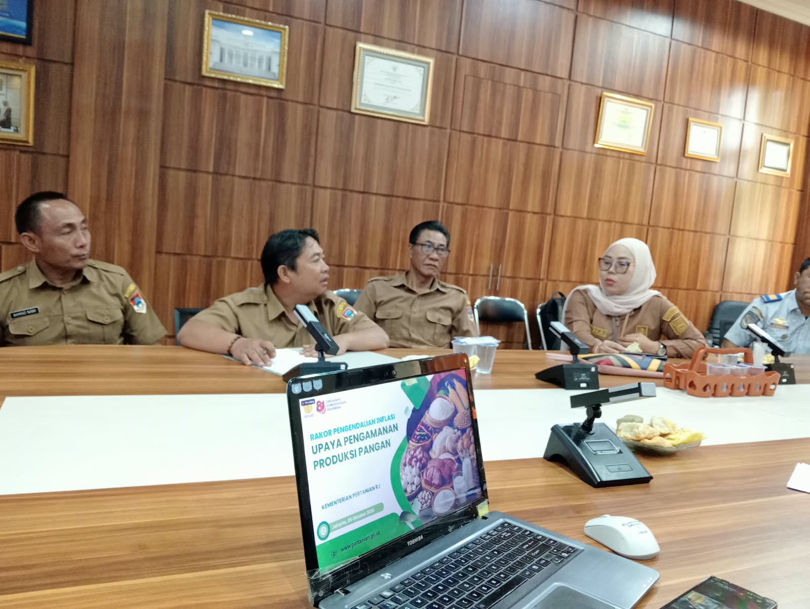 DKPP Ikuti Rakor Pengendalian Inflasi 2026, Stabilitas Harga Pangan Terus Diperkuat