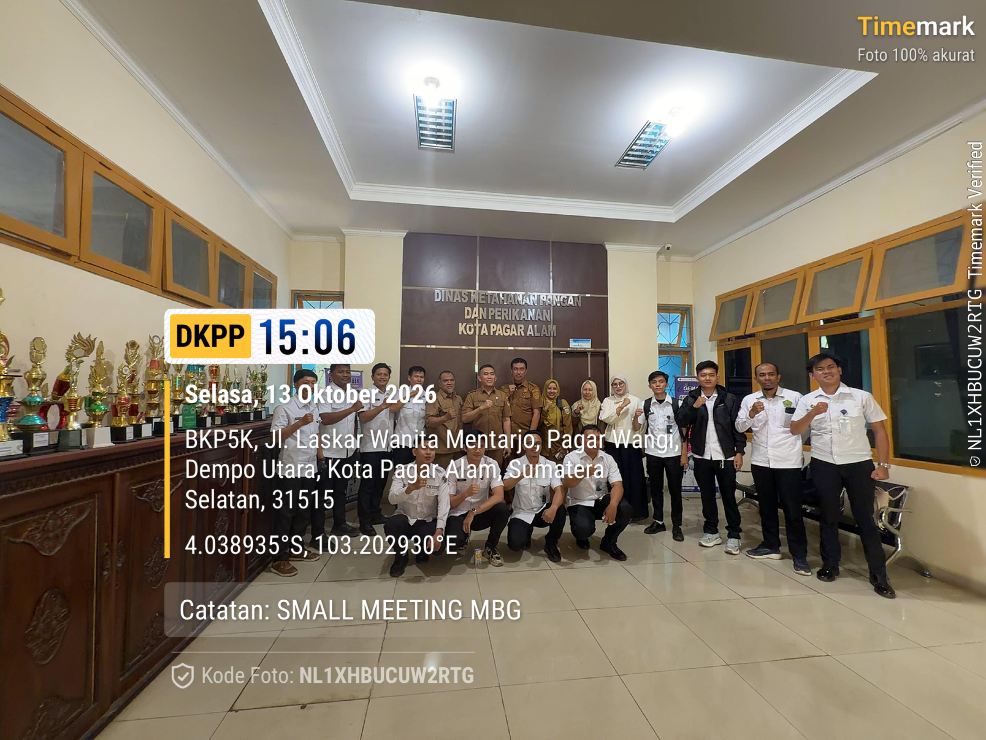 Satgas MBG Kota Pagar Alam Perkuat Validasi dan Sinkronisasi Data Penerima Manfaat di Madrasah, Pondok Pesantren dan Peserta Didik SMA