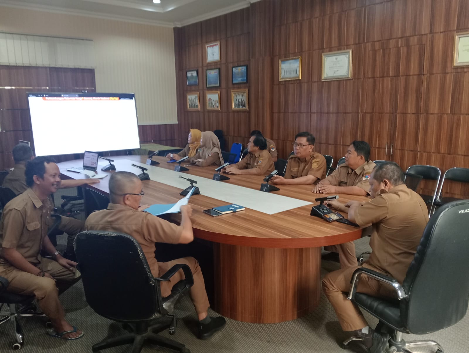 Dinas Ketahanan Pangan dan Perikanan Kota Pagar Alam Ikuti Rakor Pengendalian Inflasi Tahun 2026 dan Evaluasi Program 3 Juta Rumah