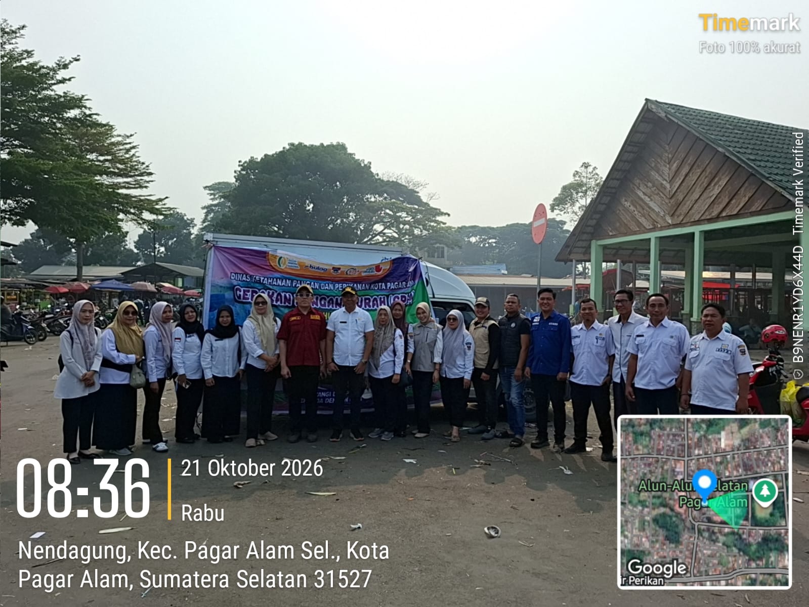 DKPP Kota Pagar Alam Monitoring Gerakan Pangan Murah Serentak Nasional dalam Rangka Hari Pangan Sedunia 2026