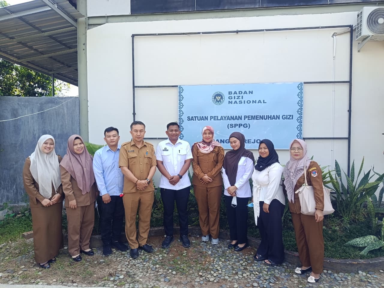 Dinas Ketahanan Pangan dan Perikanan Kota Pagar Alam Melakukan Monitoring ke  Satuan Pelayanan Pemenuhan Gizi (SPPG) Pematang Sawah Bangun Rejo 2