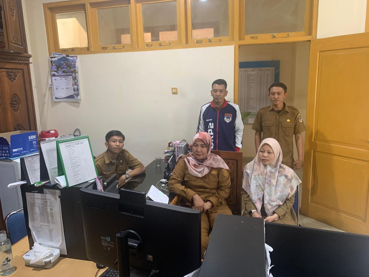 Dinas Ketahanan Pangan dan Perikanan Ikuti Kegiatan Evaluasi Pembinaan Kearsipan Perangkat Daerah