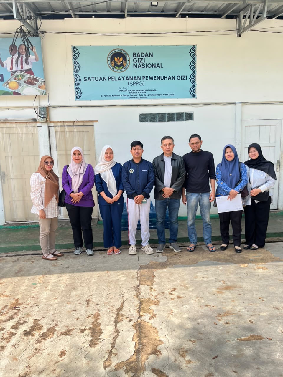 Dinas Ketahanan Pangan dan Perikanan Kota Pagar Alam Laksanakan Monitoring ke SPPG Bangun Rejo 1, Pastikan Kualitas dan Keamanan Pangan Segar